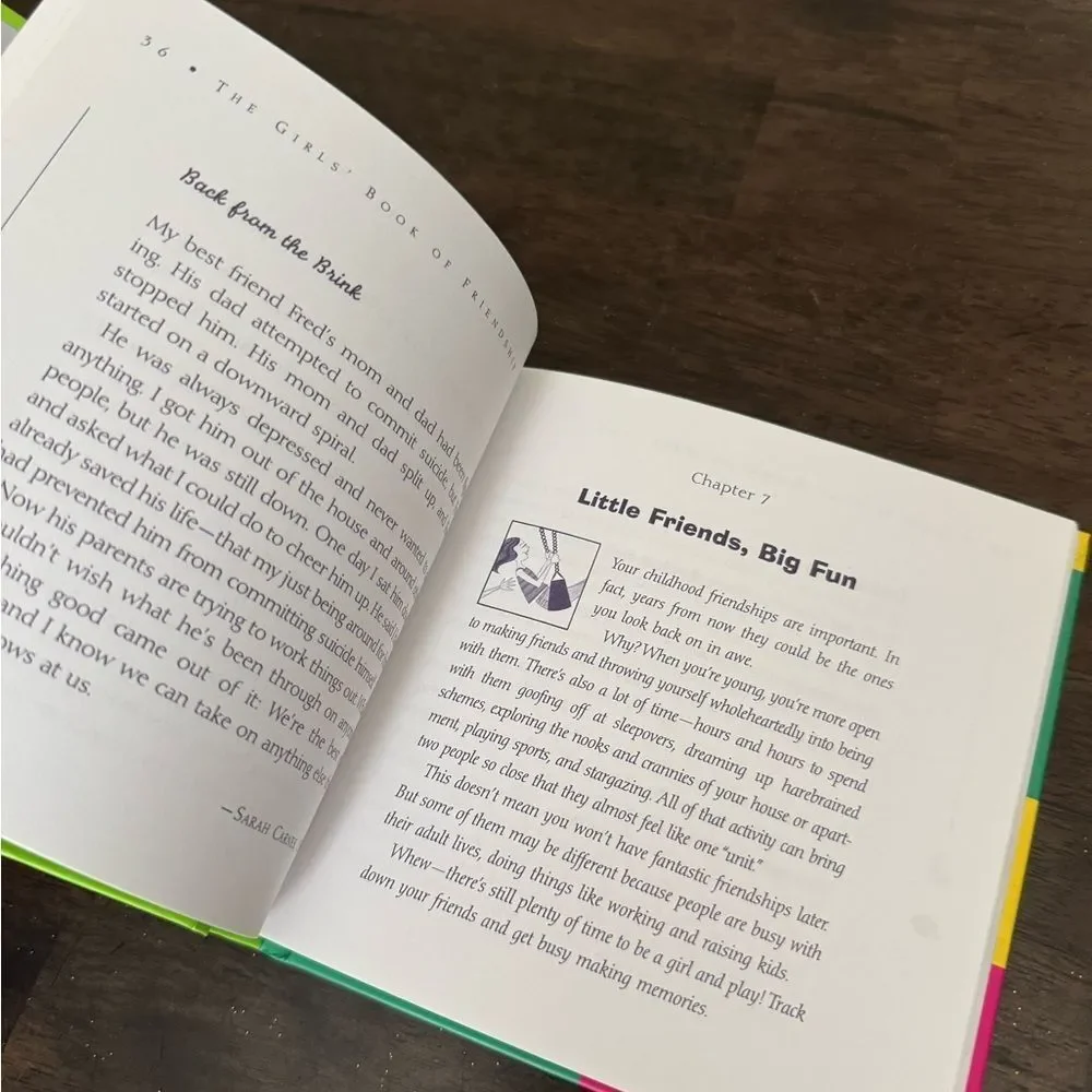 N/A girls’ book